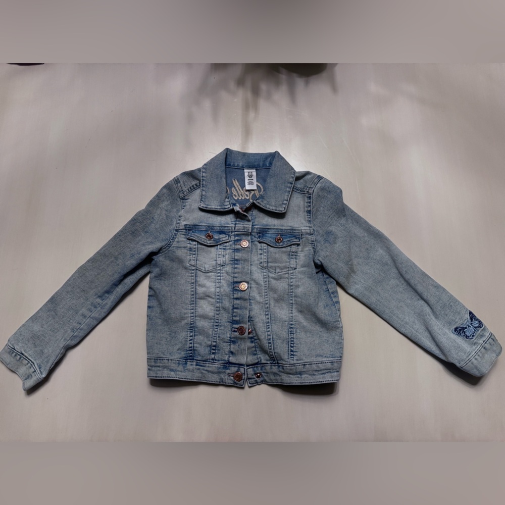 La Belle Light Blue Kids Jean Jacket